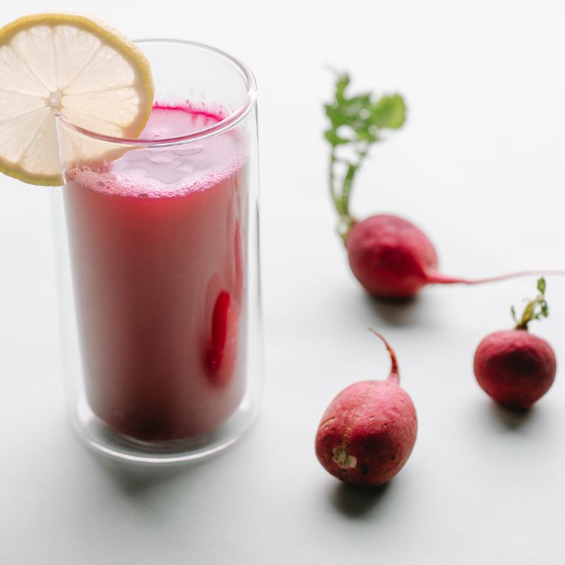 Palestinian Radish and Parsley Slaw with Lemon Vinaigrette
