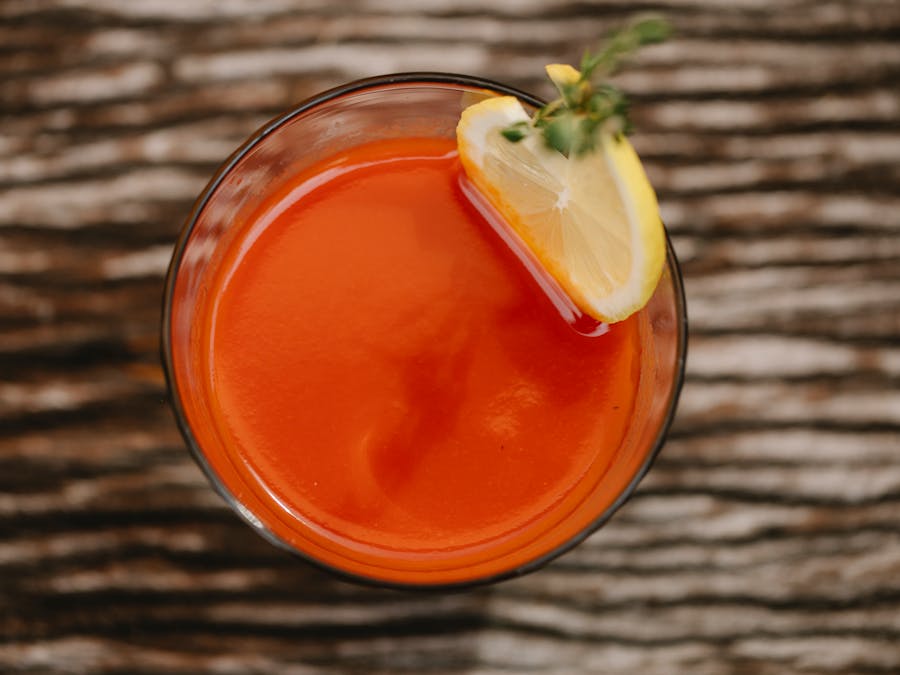 How do you drink tomato juice?