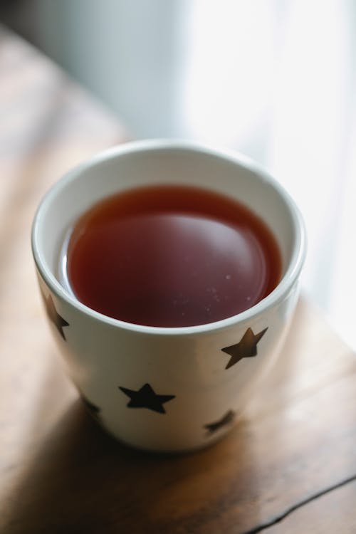 Free Cup of hot tasty tea Stock Photo