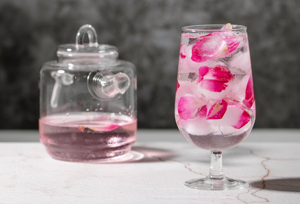Floral Infused Iced Tea