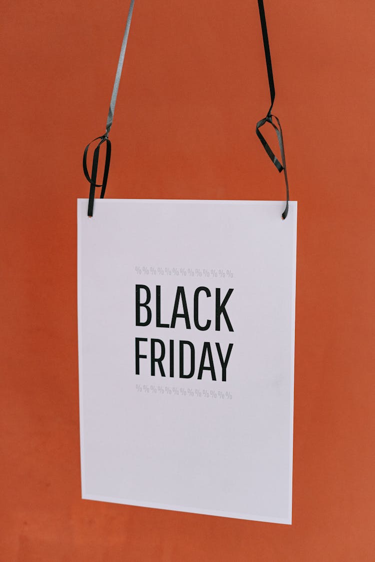 A Black Friday Signage