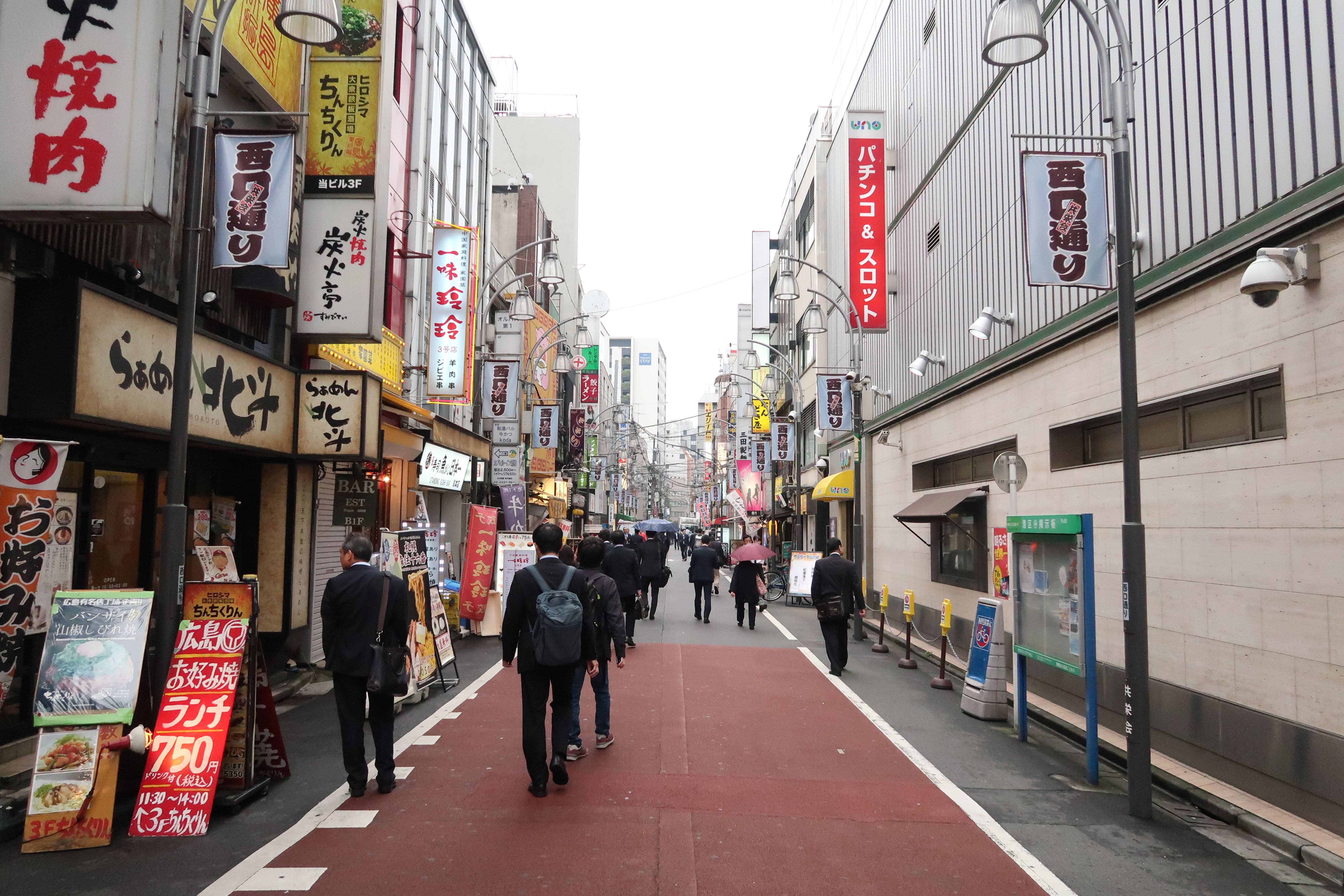 高円寺の商店街