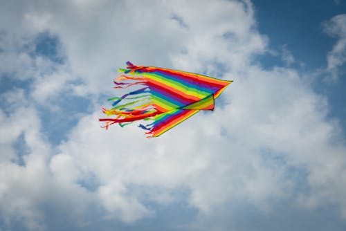 Free stock photo of colorful, flying, kite
