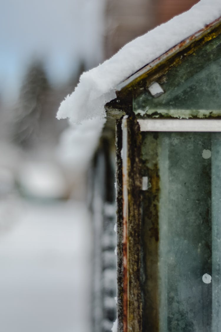 Snow Covered Roof