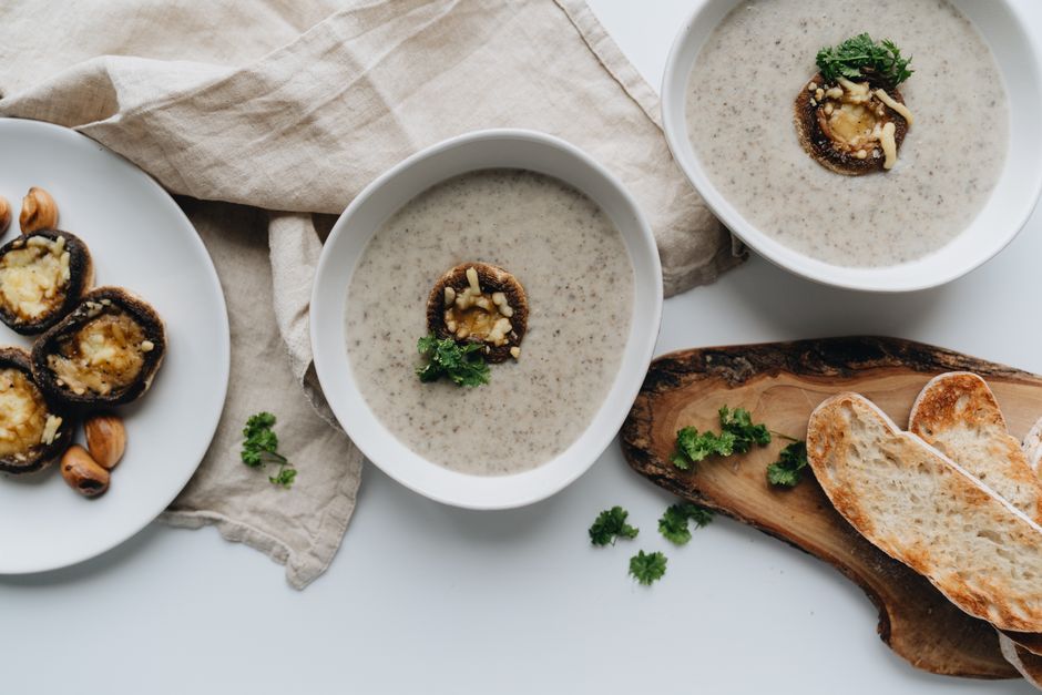 Keto Cream of Mushroom Soup