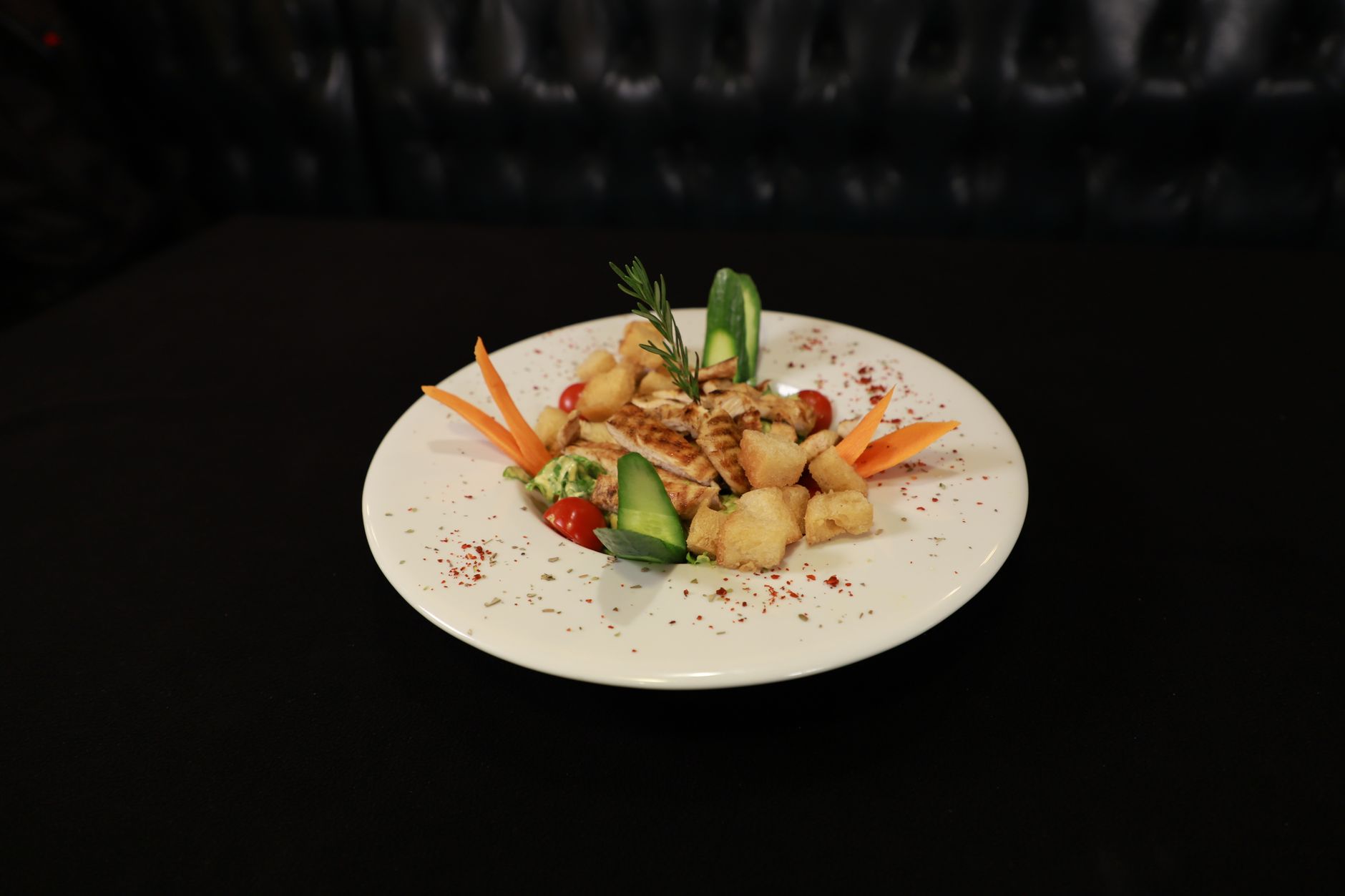 Kavrulmuş Nohutlu Patates Tabağı