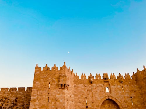 Jaffa Gate in Redbrick City Wall