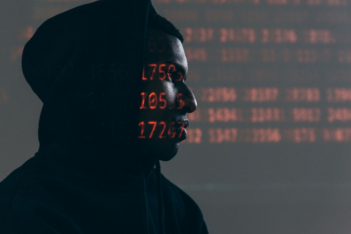 Cybersecurity professional analyzing suspicious links