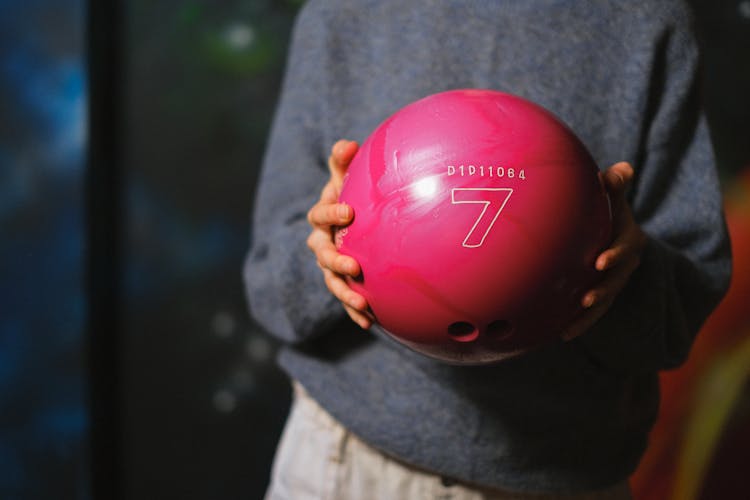 Pink Ball In Hands