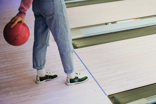 Person while Bowling