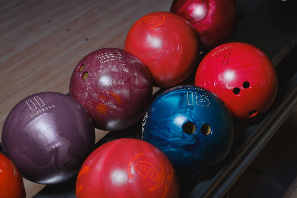 Ingyenes stockfotó bowling, csillogó, golyók témában