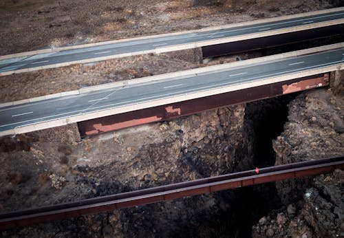 Fotos de stock gratuitas de abismo, árido, carretera