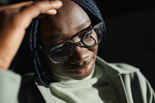 Foto d'estoc gratuïta de afroamericà, cara, dona