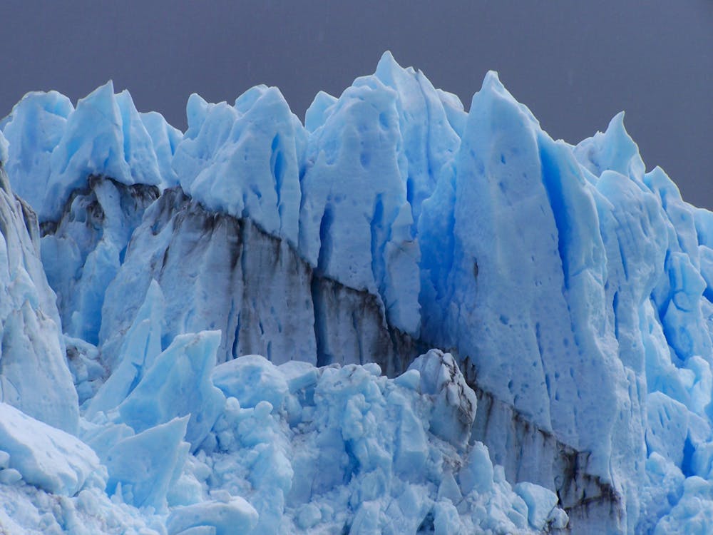 Close-up Photo of Iceberg