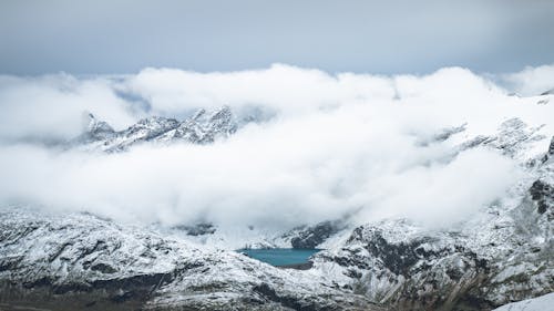 Snow-Covered Mountains