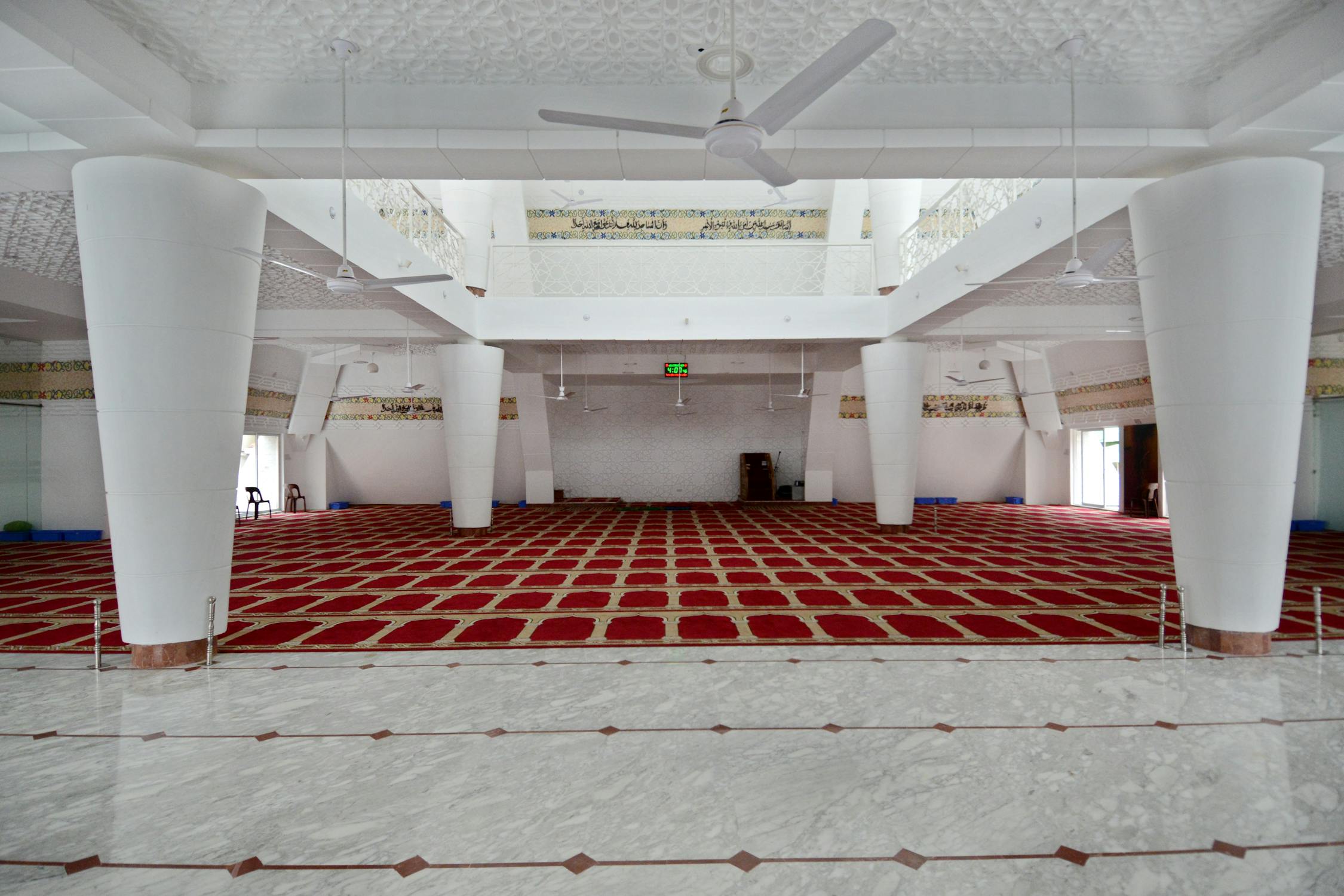 Happy congregation