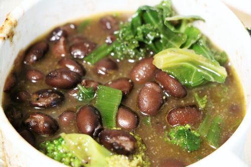 Free stock photo of black bean soup Stock Photo