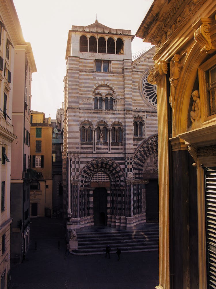 Beige And Yellow Photo Of Renaissance Architecture With Ornate