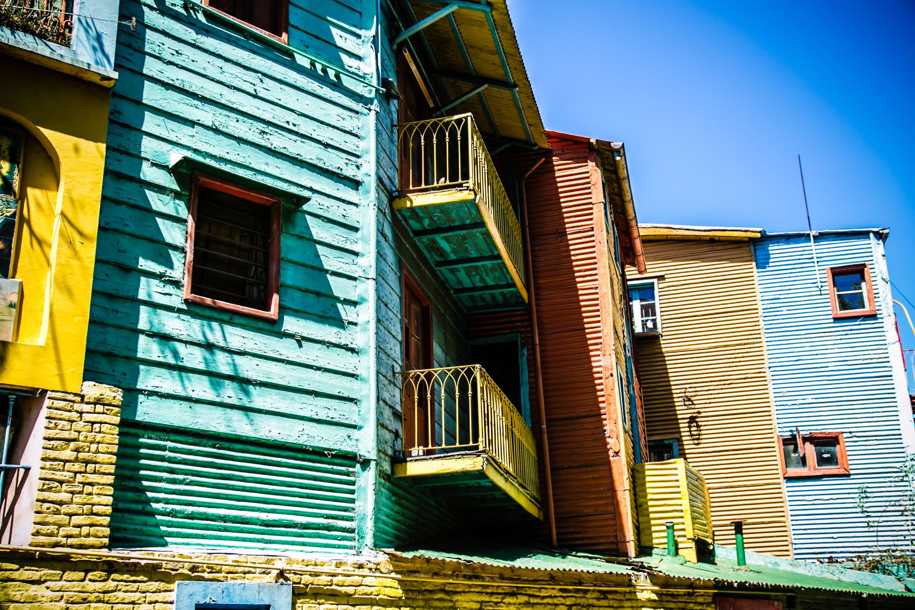 Las casas de colores de La Boca