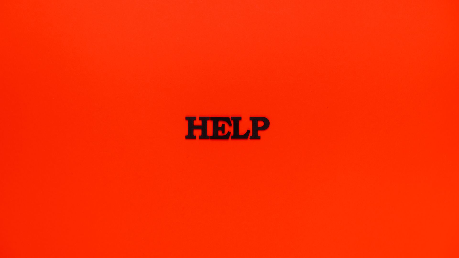 Modafinil Skin Rash Warning Signs: What to Look For Minimalist red background featuring the word 'HELP' in bold text — modafinil skin rash warning signs
