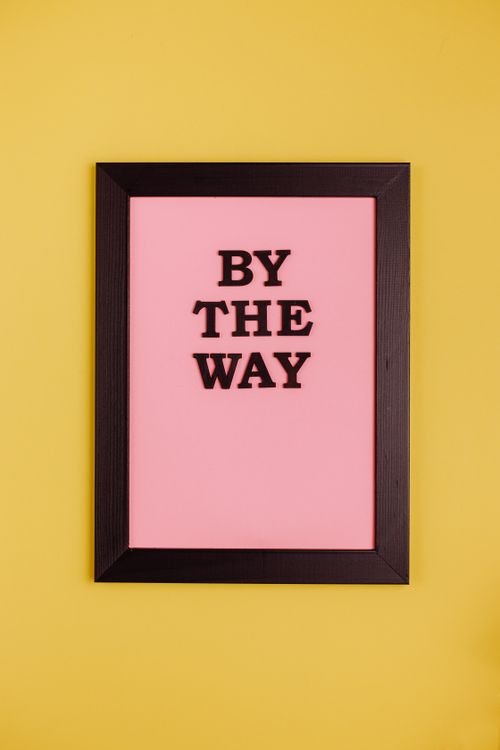 Text on a Frame ยท Free Stock Photo