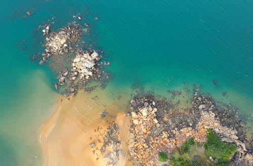 Bird's Eye View of Island