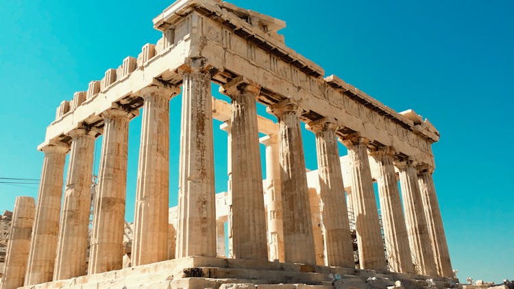 The Parthenon In Greece