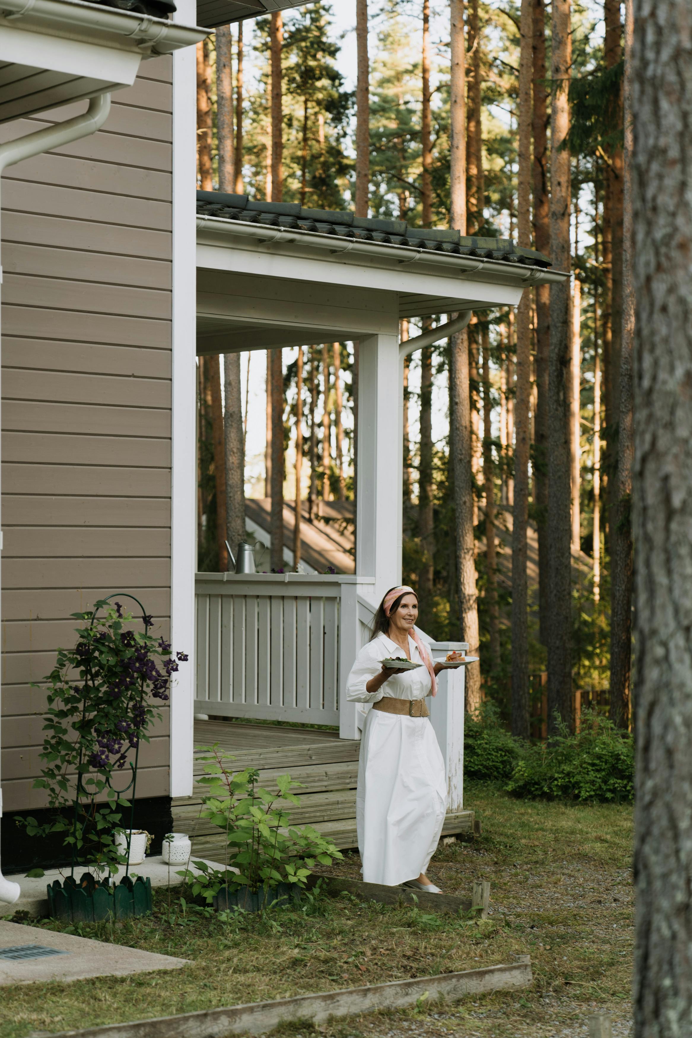 Is walking around the house the same as walking outside?