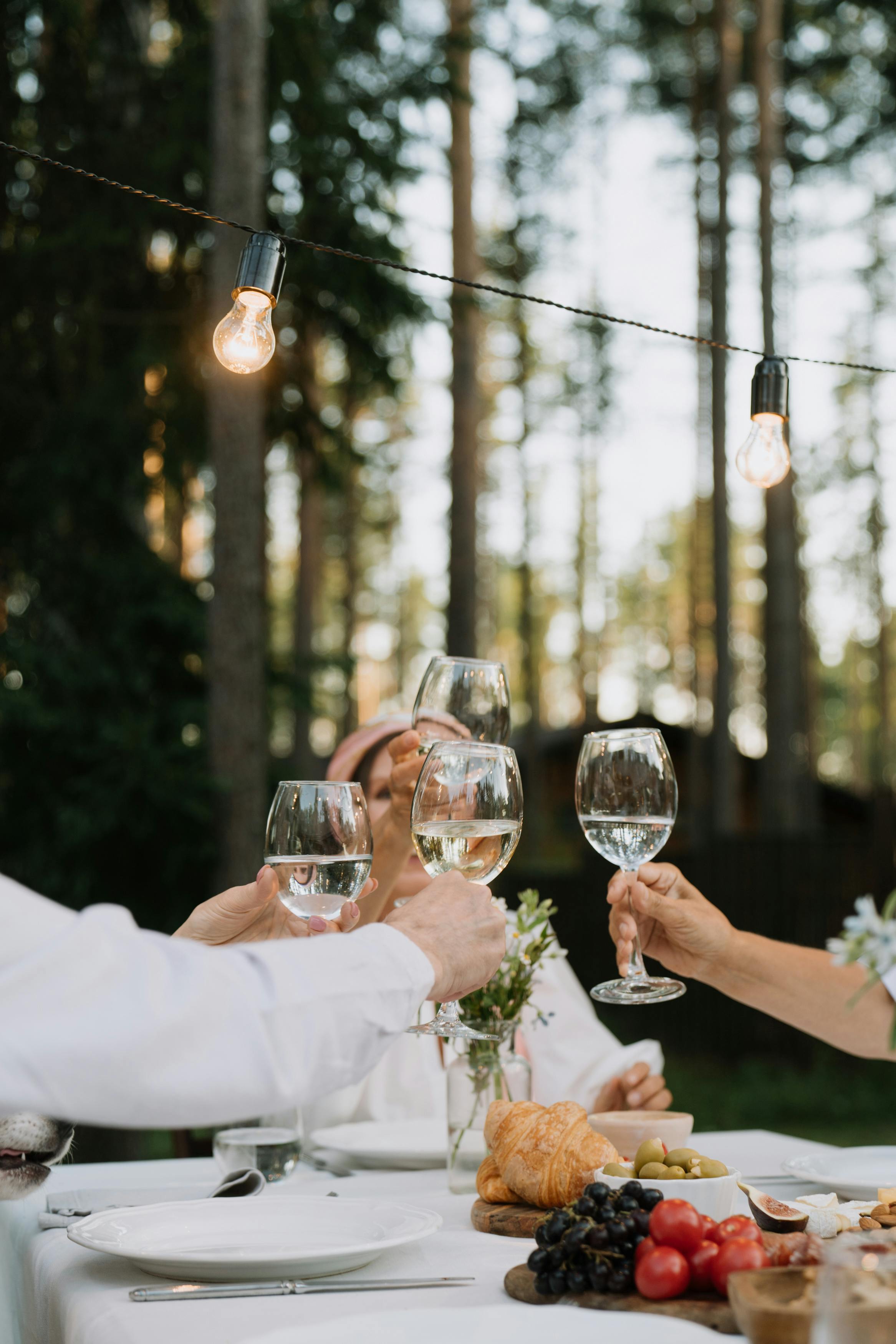 people celebrating a party