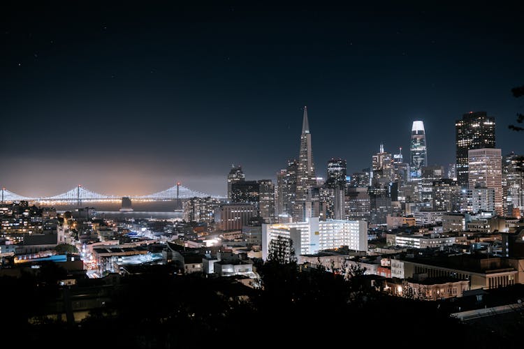 The City Of San Francisco At Night