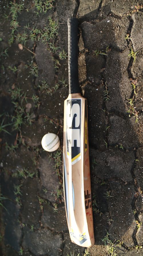 Free stock photo of background, ball, bat Stock Photo