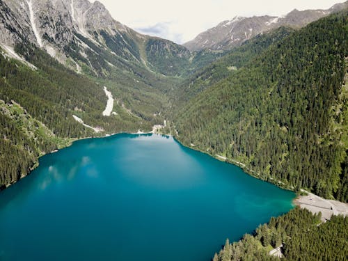 Free stock photo of mountain lake