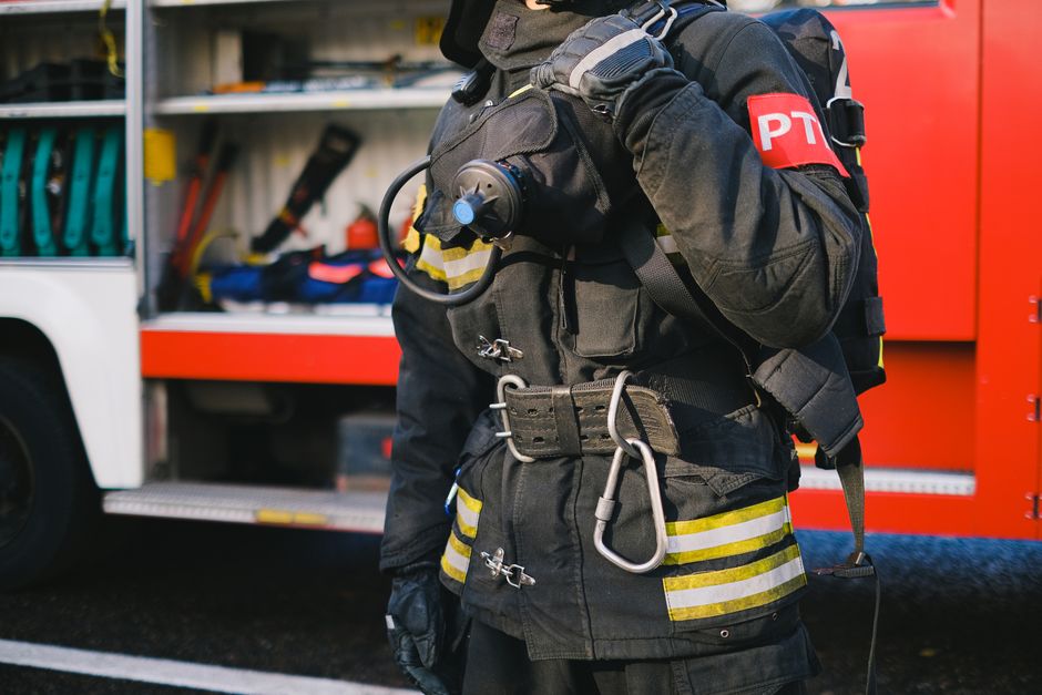 Maldives emergency services personnel responding to a call, representing safety and assistance.