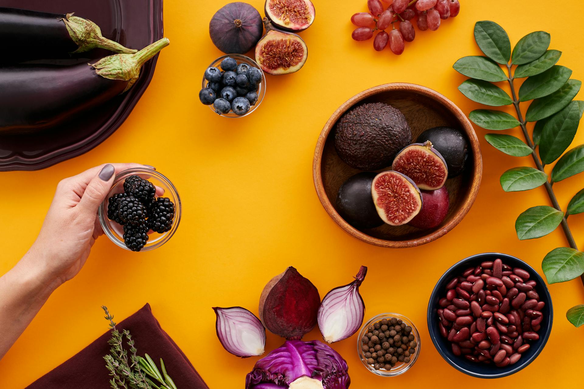 Fresh Fruits on Bowls