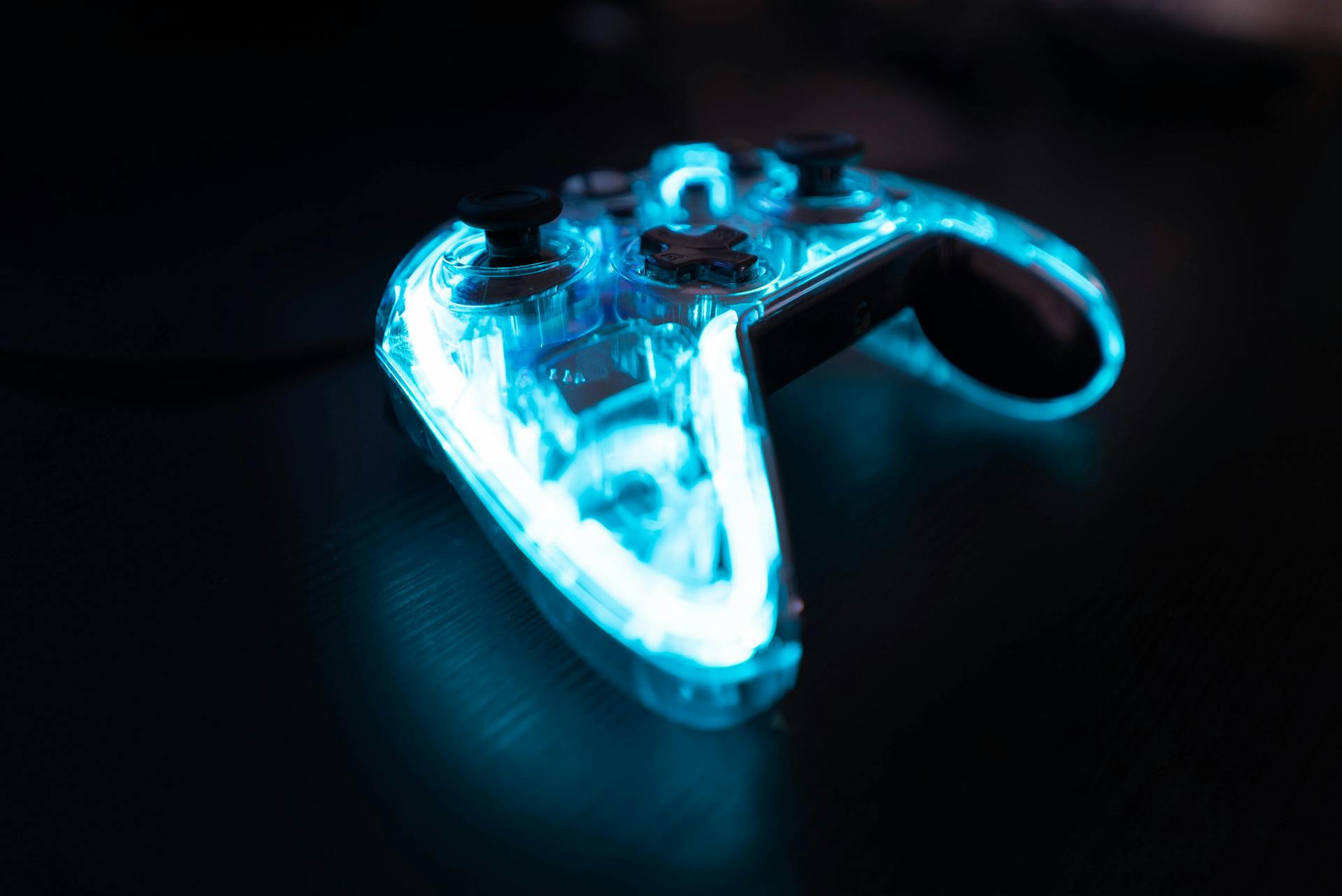 Led Game Controller on Table