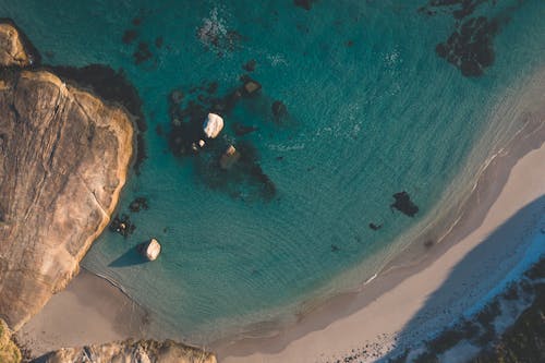 Luchtfoto Van Het Strand