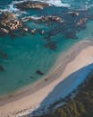 Aerial View of a Beach