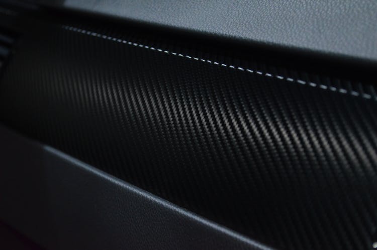 Black Carbon Fiber