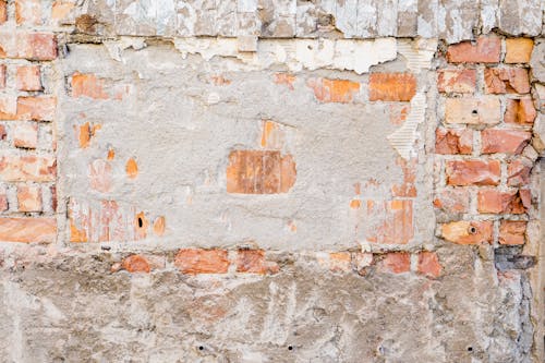 Gratis stockfoto met bakstenen muur, betonnen muur, detailopname