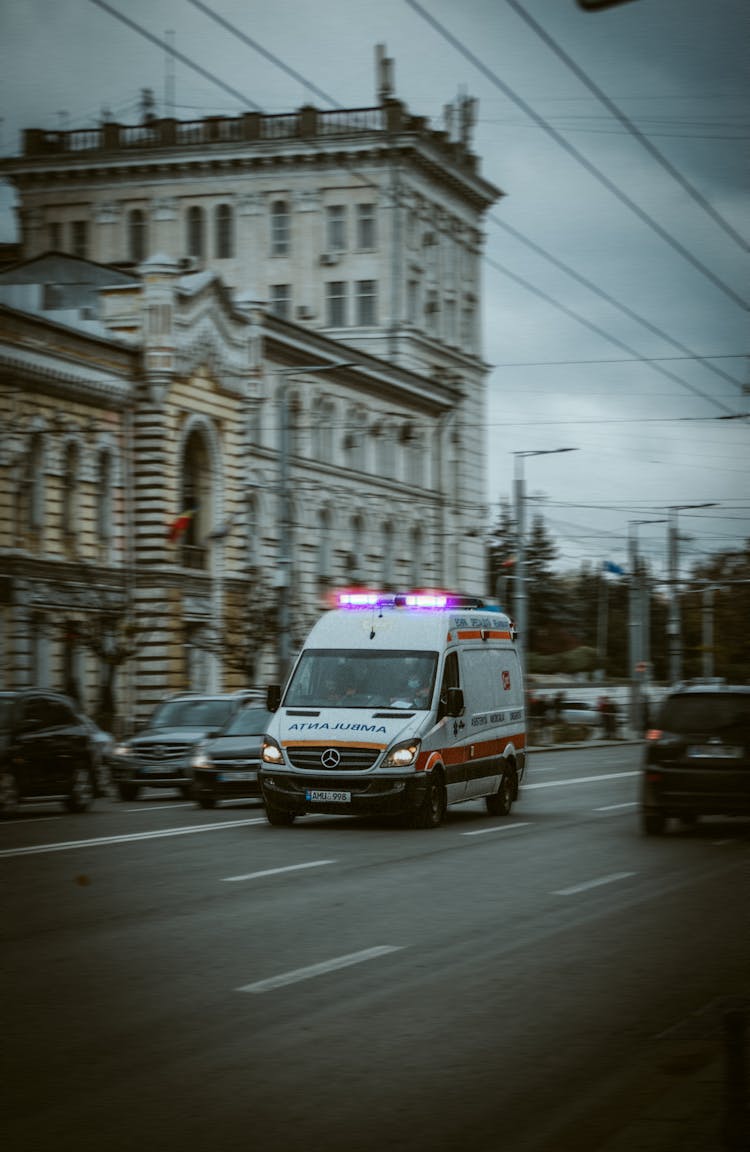 Ambulance On The Road