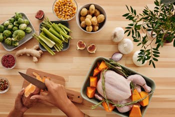 Food Ingredients on the Table