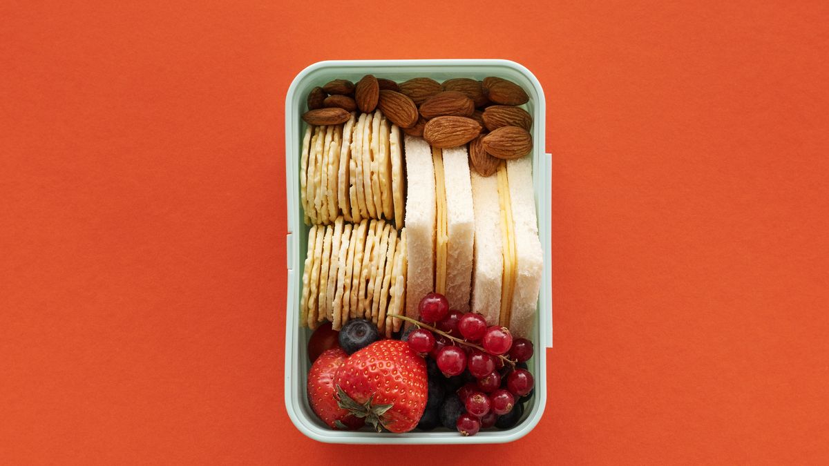 Recettes rapides et saines pour les travailleurs - illustration
