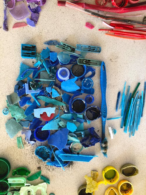 Gratis lagerfoto af 5 minutters strandoprydning, affaldskunst, artivism