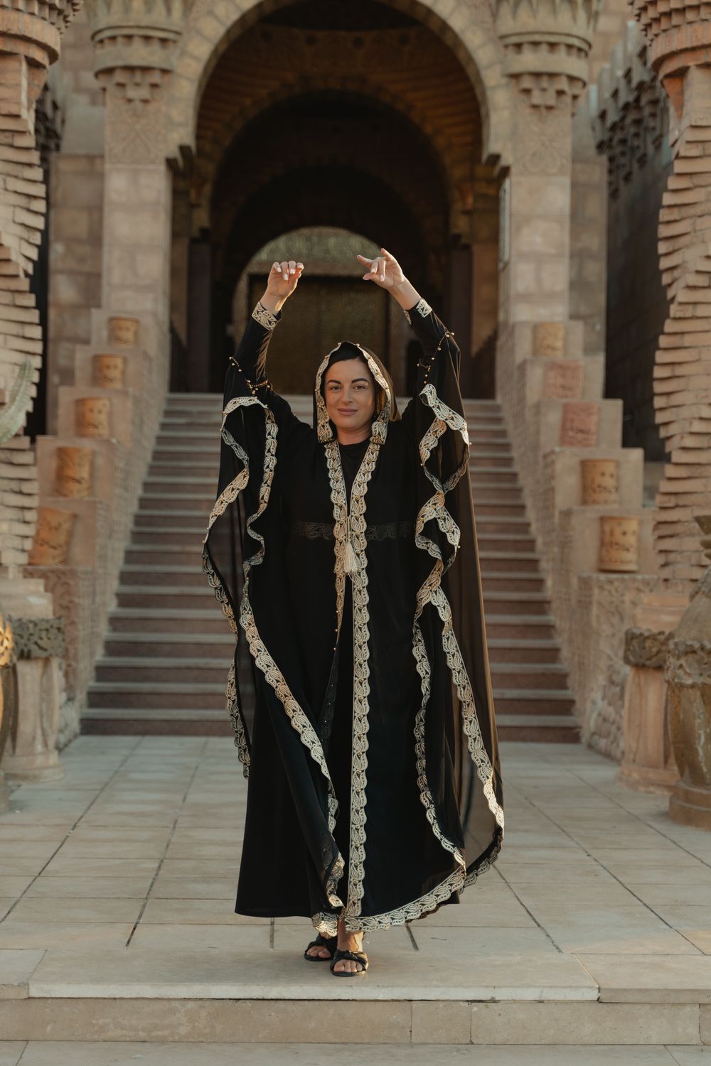 Someone Wearing Robe A Woman Wearing a Black Robe · Free Stock Photo