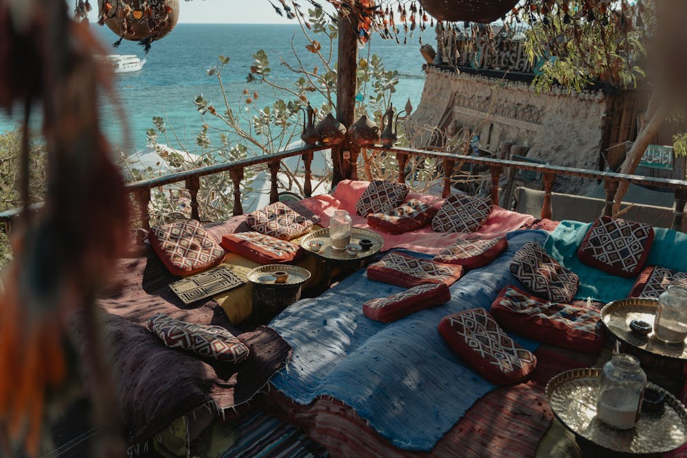Batik Coastal Throws