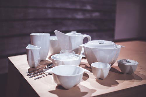 Free White tableware Stock Photo