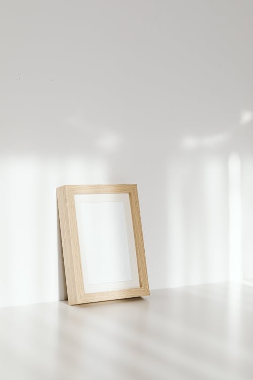 A Wooden Frame on the Wall