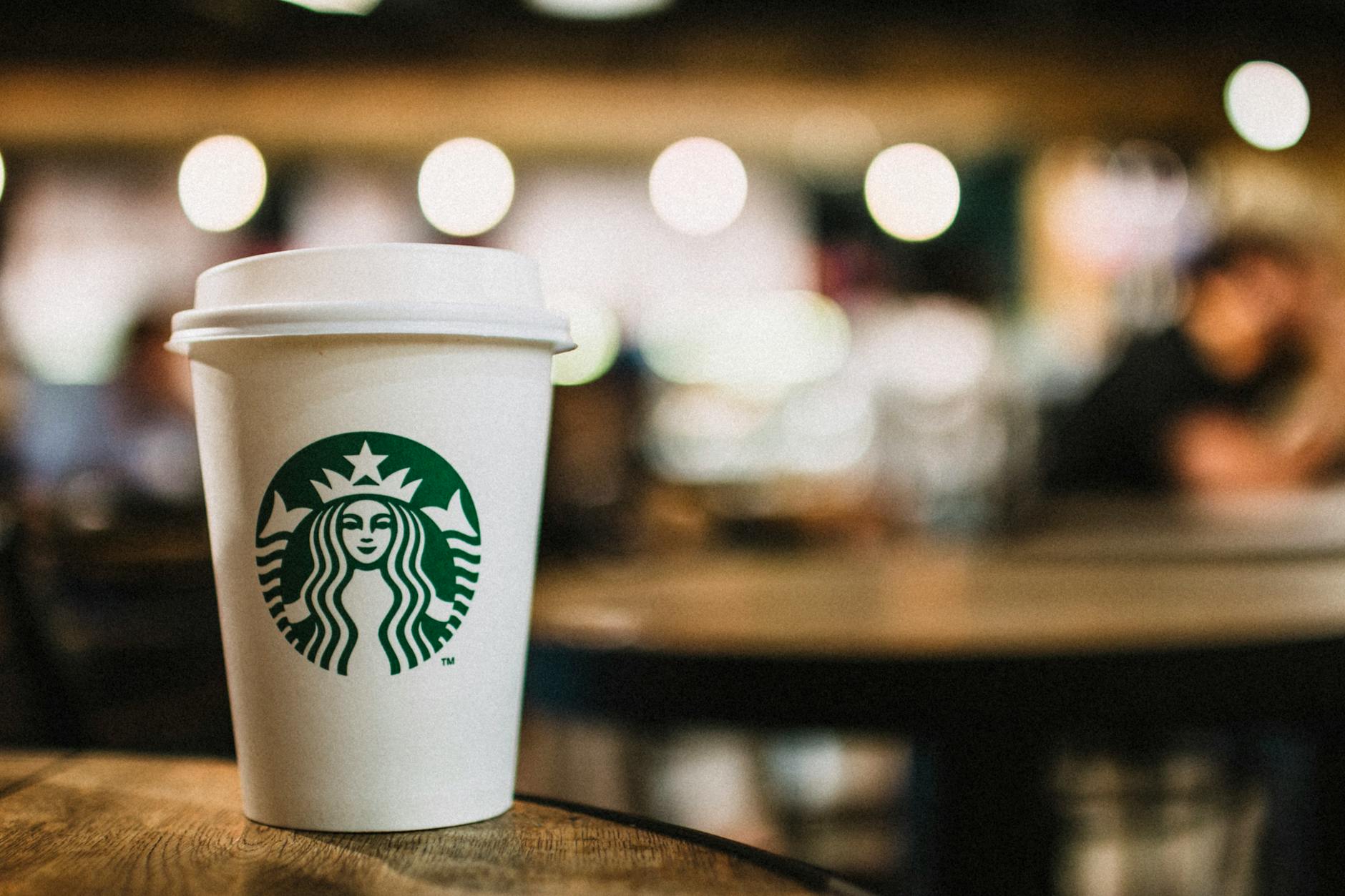 Close-up Photography of Starbucks Disposable Cup