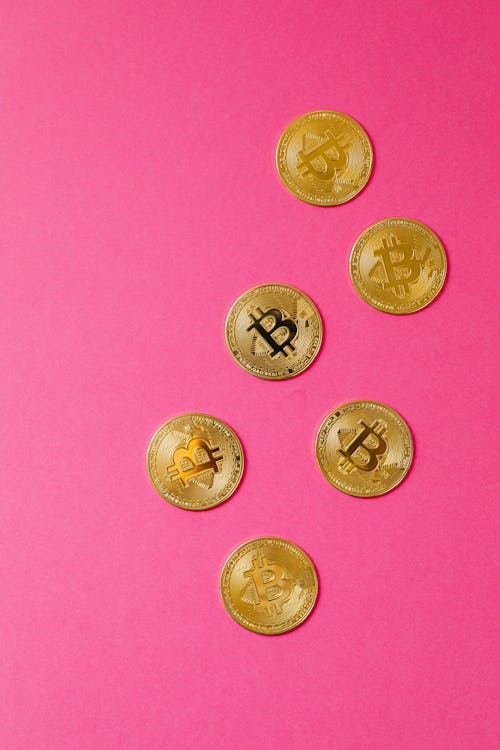 Ingyenes stockfotó arany érmék, befektetés, Bitcoin témában