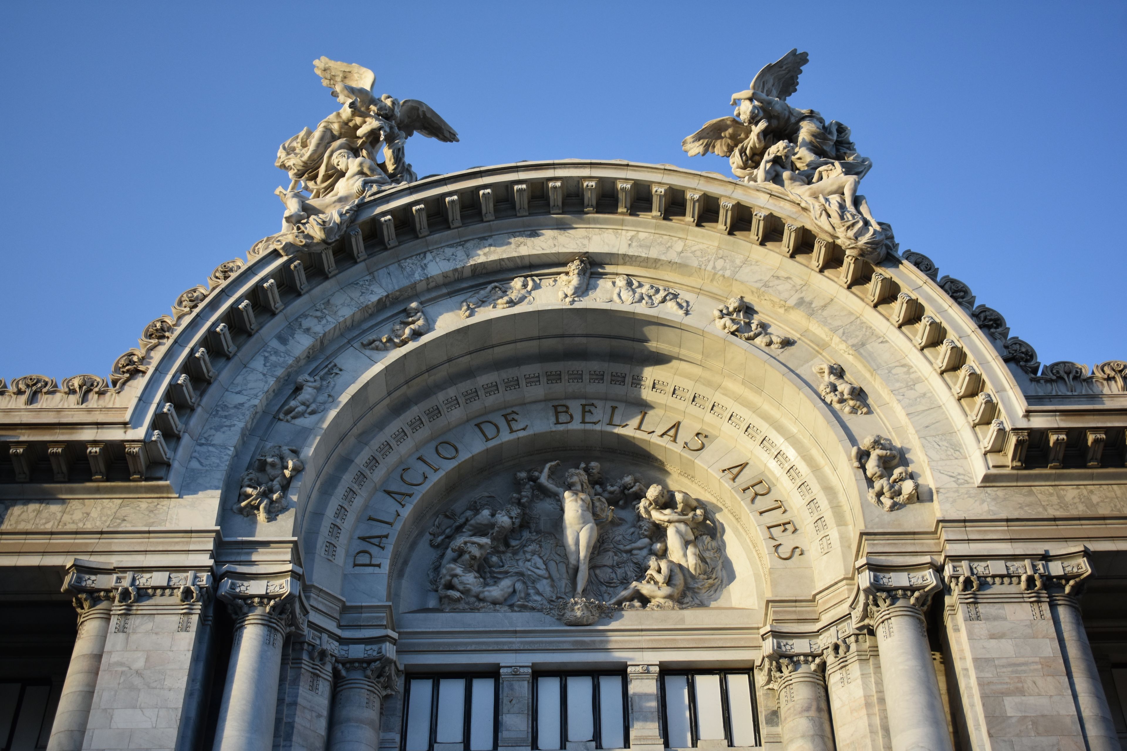 Mexico City Palacio Bellas Artes exterior